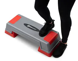 Степ платформа Hop-Sport HS-PP020AS сіро-червона - мініатюра 4