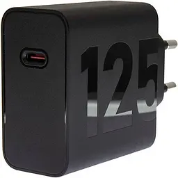 Мережевий зарядний пристрій Motorola TurboPower 125W USB-C + Сable USB-C to USB-C 1m Black (PG38C06280) [168633] - мініатюра 3