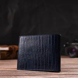 Чоловічий шкіряний гаманець Canpellini 12х9,7х1 см acs0025696 - мініатюра 7