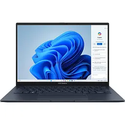Ноутбук ASUS Zenbook OLED UX3405CA-QL290 (14, U9-285H, 32 GB, 1 TB, Intel Arc, DOS) Ponder Blue (90NB14W3-M00BD0)
