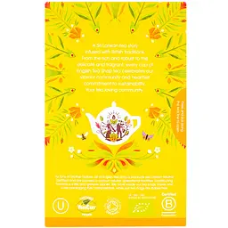 Чай трав`яний English Tea Shop лемонграс-імбир-цитрус органічний 30 г (20 шт. х 1.5 г) (572221) - мініатюра 4
