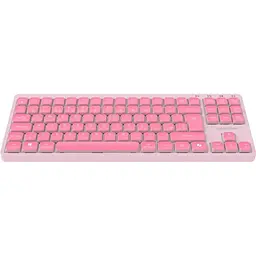 Клавіатура Canyon Keyboard OnType 10 Low Profile EN Wired Pink (CNS-HKB10P) - мініатюра 3