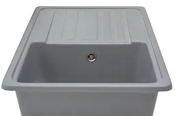 Кухонна мийка гранітна Miraggio Versal gray 758x462x201 00211706, Сірий - мініатюра 4