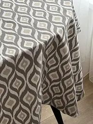 Скатертина столова Ecotton DUCK 170х200 см водовідштовхувальна Абстракт сірий (27951/29) (25032) - мініатюра 6