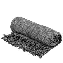 Плед Ardesto Chenille 140х190 см 100% поліестер сірий темний pbe0050434 - мініатюра 4