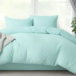 Комплект постільної білизни Ideia Tropical Dream євро (8-36081_м'ята)
