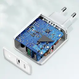 Зарядний пристрій Ugreen CD170 36W USB + Type-C Charger (White) (60468) - мініатюра 2