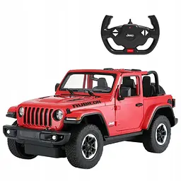 Машинка Rastar Jeep Wrangler JL на управлінні 1:14 червоний 79400