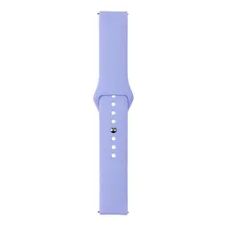 Ремінець Universal 20mm Silicone Button Design Samsung/Amazfit/Huawei Elegant Purple (35724_3577967)
