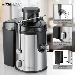 Соковитискач Clatronic AE 3666 - мініатюра 5