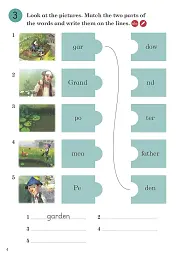 Ladybird Readers 4 Peter and the Wolf Activity Book - мініатюра 4