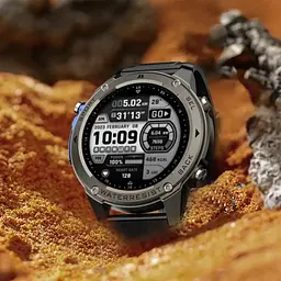 Розумний годинник Lemfo DM56 з вбудованим GPS (Чорний) - мініатюра 5