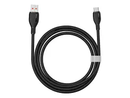 Кабель BASEUS Pudding Series USB Cable to Lightning 2m Black (P10355703111-01) - мініатюра 3