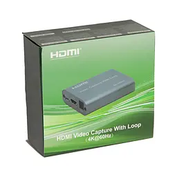 Устройство захвата видео PowerPlant HDVC7 HDMI USB2.0 4k/60hz (CA914173) - миниатюра 3