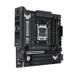 Материнська плата Asus TUF GAMING B850M-PLUS WIFI7 sAM5 B850 4xDDR5 M.2 HDMI DP Wi-Fi BT mATX - мініатюра 3