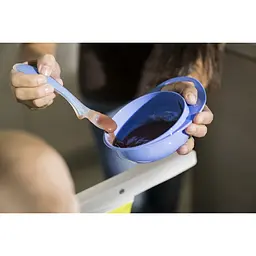 Набір тарілок для годування Nuvita Easy Eating глибоких 2 шт. синій NV8431Blue - мініатюра 2
