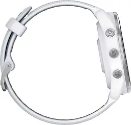Смарт-годинник Garmin Forerunner 965 Titanium Bezel w. Whiteston Case and Whiteston/Powder Gray S. Band (010-02809-01) - мініатюра 5