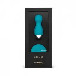 Вагінальні кульки Lelo Hula Beads, 9 см, блакитний - мініатюра 2