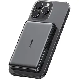 Павербанк Acefast Magnetic Wireless Black 10 000 mAh / 22.5 Вт (6974316284000) - мініатюра 6