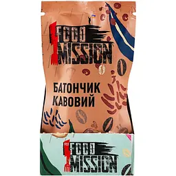 Батончик Food Mission кавовий 40 г - мініатюра 3