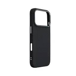 Чехол ArmorStandart LikeCarbon2 MagCase для Apple iPhone 18 Pro/17 Pro Kevlar Black - миниатюра 3