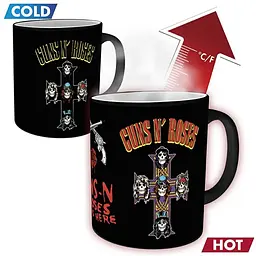 Чашка хамелеон GB Eye Guns N' Roses Was hear 320 мл - мініатюра 2