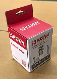 Донний клапан для раковини Koer PW-09-01 з переливом автоматичний Click-Clack 1 1/4″ Хром KR5796 - мініатюра 6