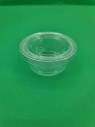 Соусник пластиковий 3,25OZ, 96 мл, 100 шт, колір прозорий, харчовий поліпропілен для соусів, доставки та HoReCa - мініатюра 3
