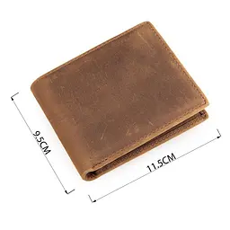 Гаманець чоловічий 14439 Vintage коричневий - мініатюра 2