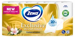 Туалетний папір Zewa Exclusive Almond Blossom чотиришаровий 8 рулонів - мініатюра 2