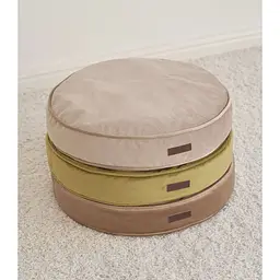 Лежак-подушка ортопедична для собак "Pearl" з ефектом пам'яті Memory Foam трав'яний М 85см
