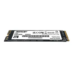 Накопичувач SSD M.2 Patriot P320 2TB NVMe 2280 Gen3.0 x4 3D TLC (P320P2TBM28) - мініатюра 3