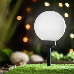 Садова куля Lumiled Atris 25 см на сонячній батареї - мініатюра 6