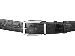 Ремінь чоловічий CROCODILE LEATHER 3.7х120 см acs0029610 - мініатюра 2