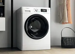 Пральна машина Whirlpool фронтальна , 9(7)кг, 1600, A+, 60см, дисплей, пара, інвертор, білий (FFWDB976258BVUA) - мініатюра 3