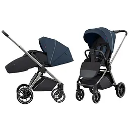 Прогулянкова коляска Carrello Ultra CRL-5525 Horizon Blue BF реверсивний блок легка рама захист від сонця