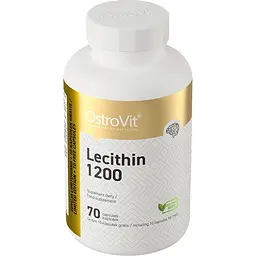 Натуральна добавка OstroVit Lecithin 1200 70 капсул - мініатюра 2