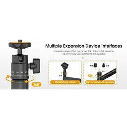 Штатив-тримач Ulanzi LS23 Desktop Setup Stand UV-2913 LS23 Black - мініатюра 2