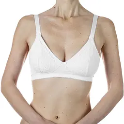 Бюстгальтер для годування Chicco White бавовна 95С (21162.00.61) - мініатюра 2