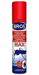 Аерозоль Bros MAX від комарів і кліщів 90 мл