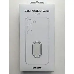 Оригінальний прозорий чохол Samsung для Galaxy S23 (6.1") Clear Gadget Case EF-XS711CTEGRU Crystal - мініатюра 3