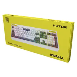 Клавіатура Hator Icefall USB White (HTK405UA) - мініатюра 5