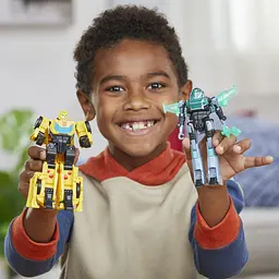 Набір іграшкових трансформерів Hasbro Transformers Earth Spark Cyber-Combiner 2 (F8439) - мініатюра 7