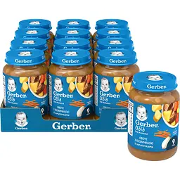 Пюре овочево-м’ясне Gerber Овочі з яловичиною з 9 місяців 190 г - мініатюра 4
