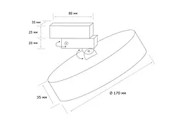 Трековий Світильник MJ-Light 8306W-3T 24W 3000K - мініатюра 5
