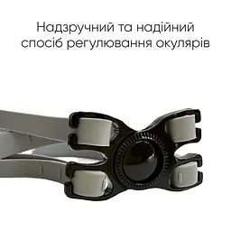 Окуляри для плавання Renvo Anda Pro Уні Anti-fog Сірий OSFM (2SG510-02) - мініатюра 6