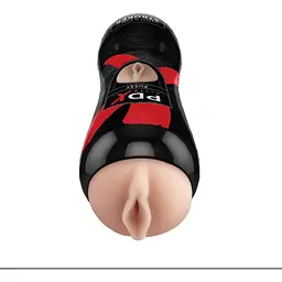 Мастурбатор Pipedream Pussy Vibrating Stroker з вібрацією тілесний