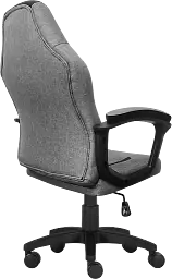 Геймерське дитяче крісло GT Racer сіре із чорним (X-1414 Fabric Gray/Black Suede) - мініатюра 4