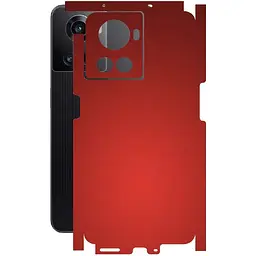 Захисна плівка StatusSKIN для OnePlus 10R ACE Корпус Вініл червона матова