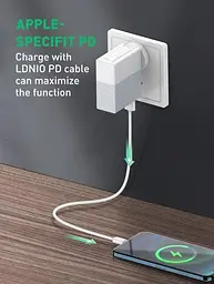 Зарядний пристрій 65 W Profit A2620C PD QC 2 порти USB C + A - мініатюра 2
